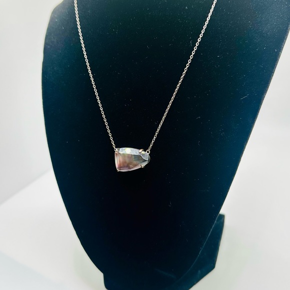 Kendra Scott Isla Black Pearl Pendant - Picture 3 of 5